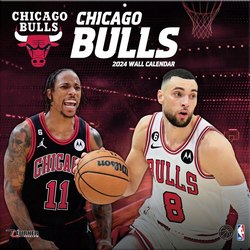 Chicago Bulls 2024 Wall Calendar