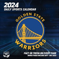 Golden State Warriors 2024 Desk Calendar