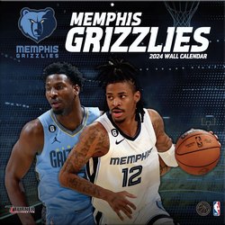 Memphis Grizzlies 2024 Wall Calendar