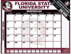 Florida State Seminoles 2024 Desk Pad