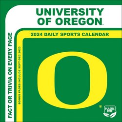Oregon Ducks 2024 Desk Calendar