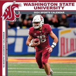 Washington State Cougars 2024 Wall Calendar