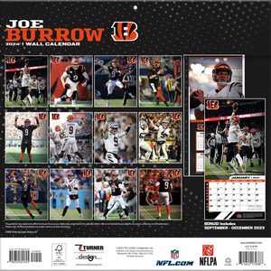 Joe Burrow 2024 Wall Calendar