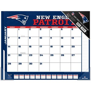 NFL New England Patriots 2024 Desk Pad