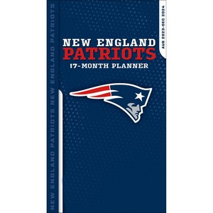 NFL New England Patriots 17 Month Pocket Planner