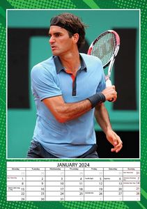 Roger Federer 2024 Calendar