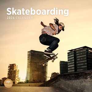 Skateboarding 2024 Calendar